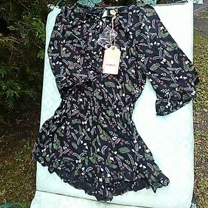 True craft bell sleeve romper